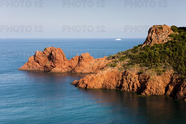 Bay in the Esterel region