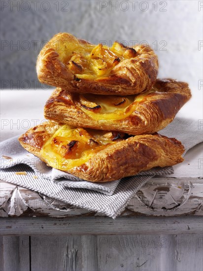 Danish apricot pastries