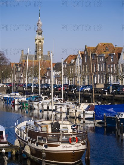 Sailing boats in the marina