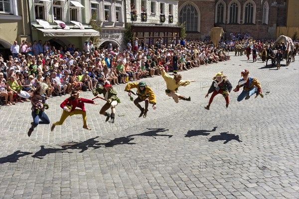 Moorish dance artists or Moriscos