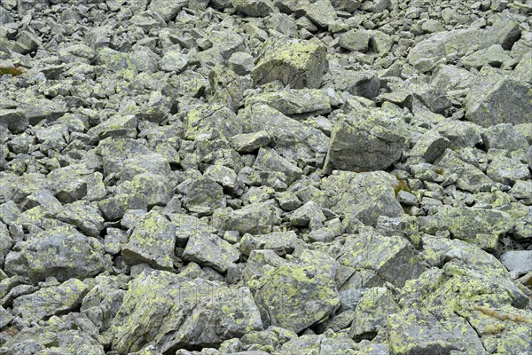 Scree on Penser Joch pass