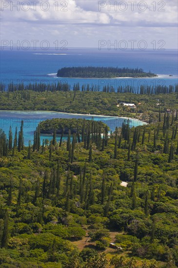 Overlooking the Ile des Pins