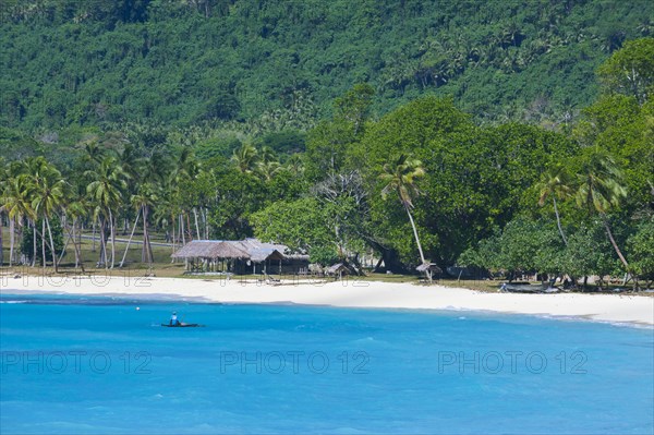 White sandy beach