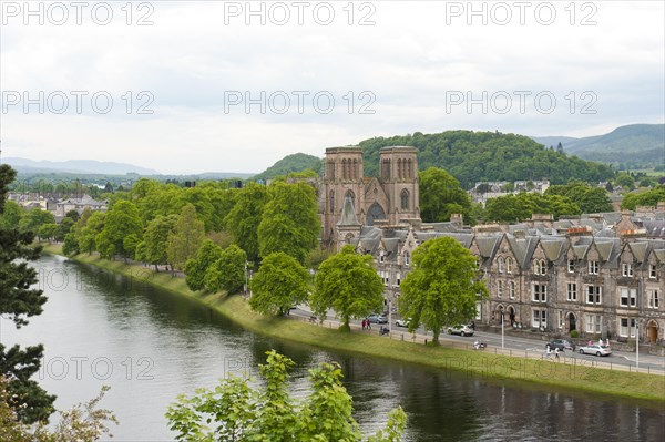 St. Andrew's Cathedral on the banks of the River Ness