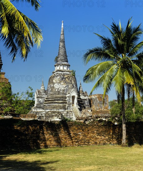 Chedi at Wat Phra Sri Sanphet