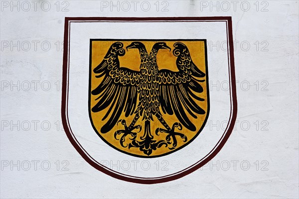 Coat of arms with the German double-headed eagle