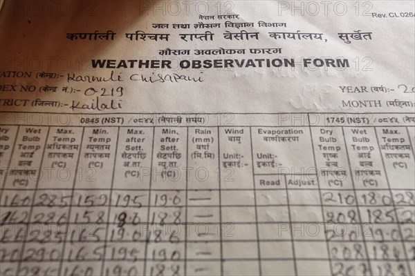 Logbook entries