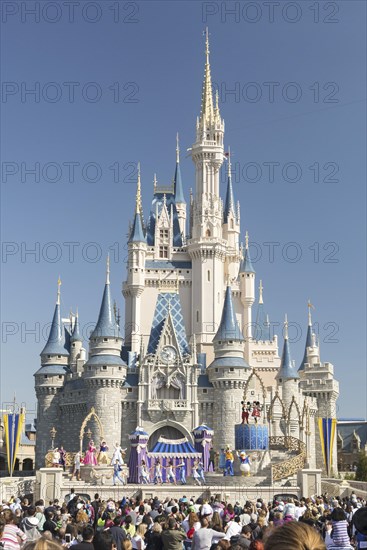 Cinderella Castle in the Magic Kingdom
