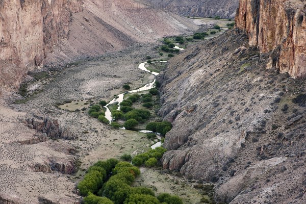 View from the cave Cueva de las Manos