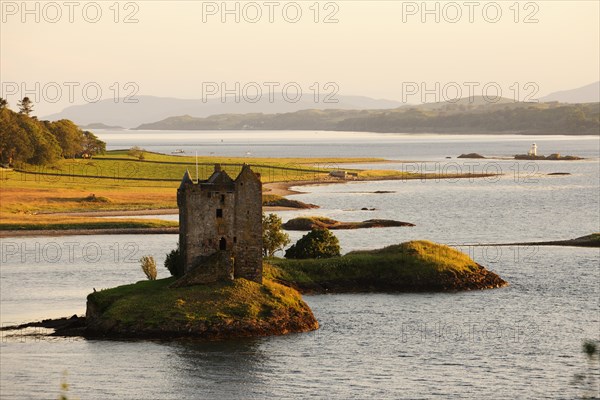 Castle Stalker on Loch Linnhe