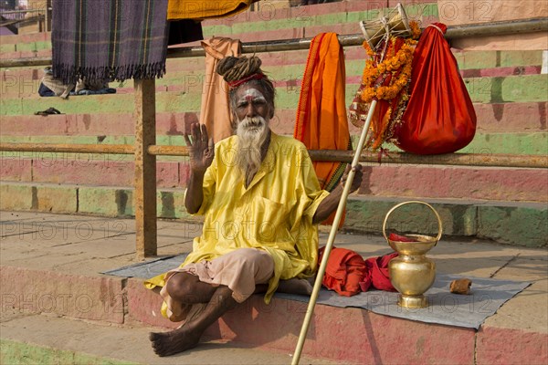 Elderly Sadhu