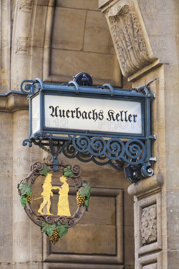 Auerbachs Keller restaurant in the Maedlerpassage arcade