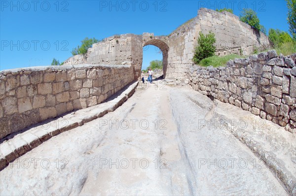 Gate of the medieval fortress