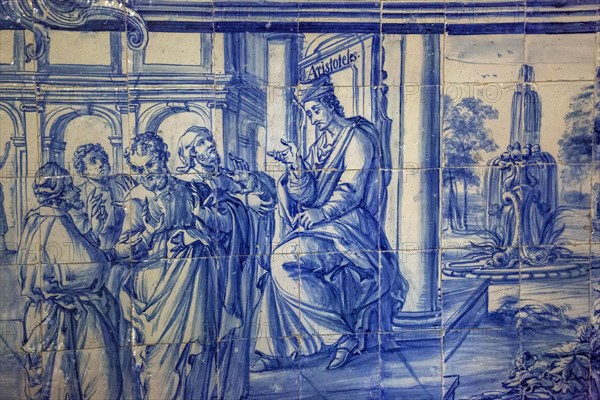 Aristotle teaching
