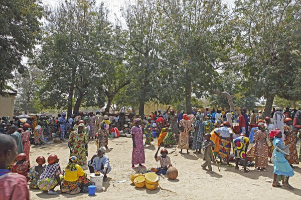 Market scene