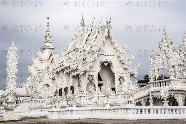 Wat Rong Khun temple or The White Wat