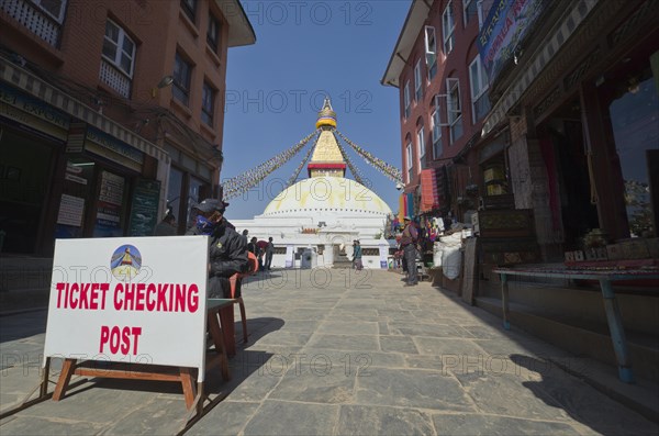 Ticket checking post