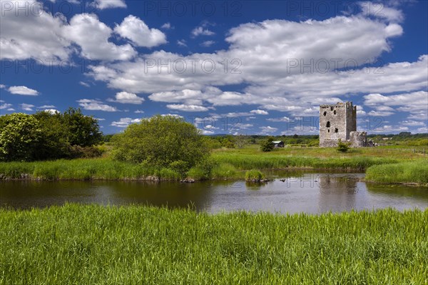 Ruins of Threave Castle on the River Dee