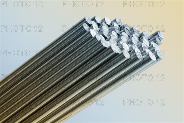 Rods made of aluminium