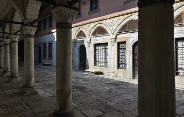 Courtyard of the concubines and consorts of the Sultans