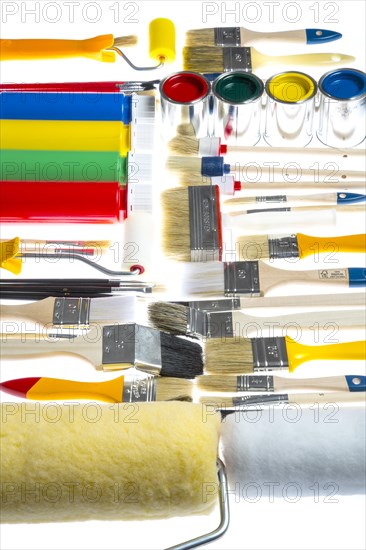 Different sized brushes