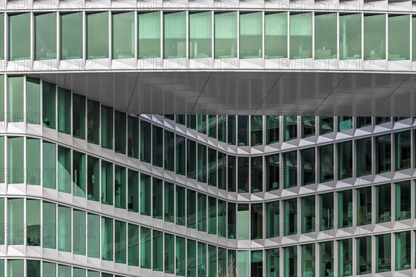 Westhafen building in Frankfurt