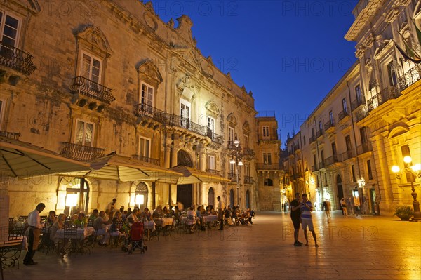 Stately houses in the historic town centre
