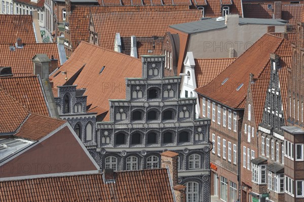Traditional gabled houses in the historic centre