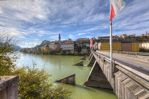 Burghausen on the Salzach River