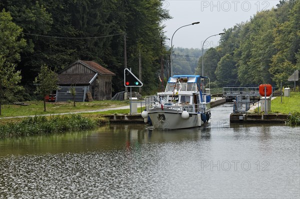 Houseboat on the Canal des Vosges