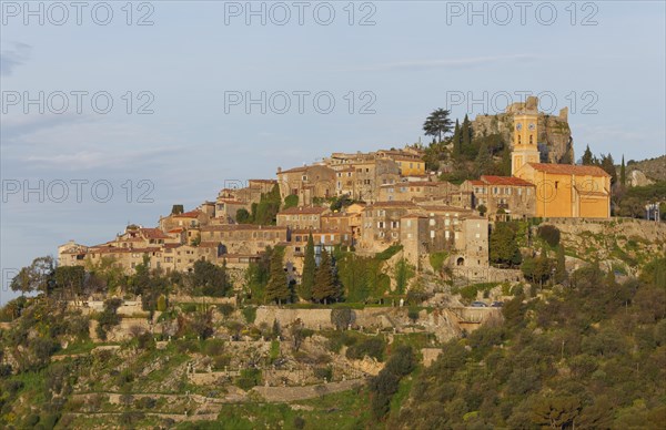 View over Èze