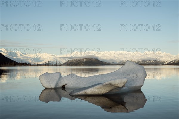 Floating iceberg