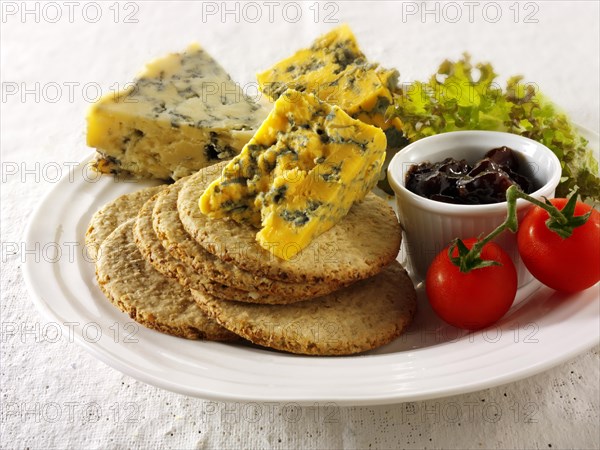 Biscuits with Stilton