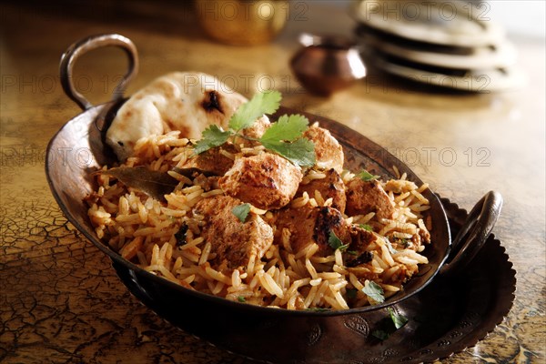 Indian char-grilled chicken Byriani