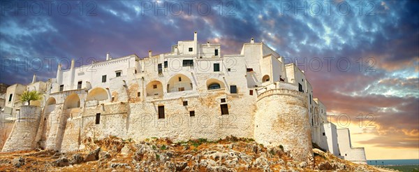 The medieval fortified hill town of Ostuni