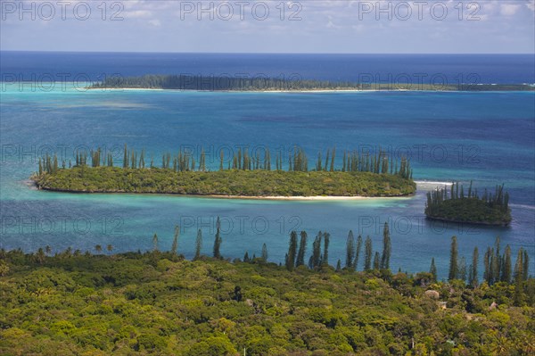 Overlooking the Ile des Pins