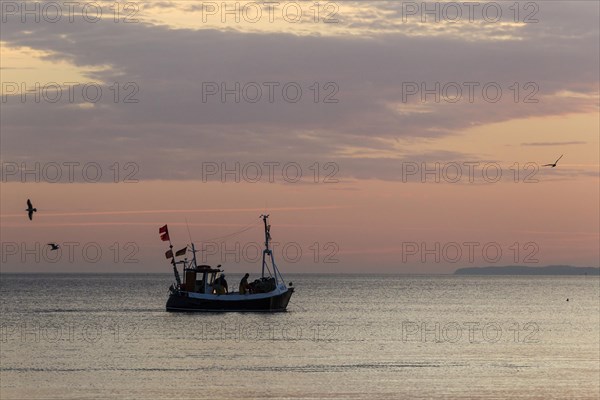Fishing boat on the Baltic coast