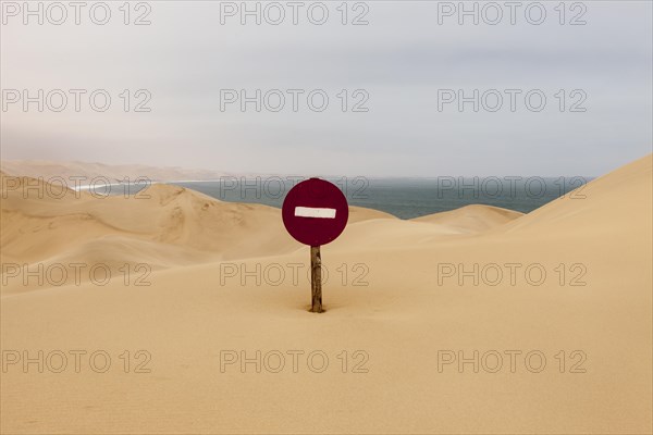 Sand dunes in the wetland Sandwich Harbour