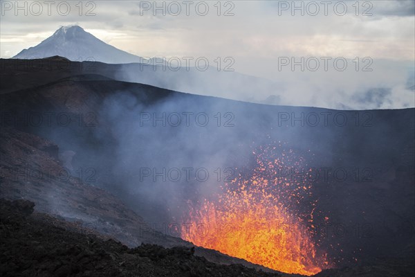 Volcanic eruption