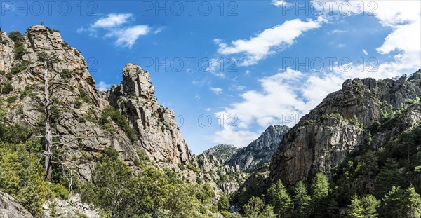River bed and valley