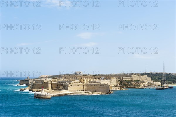 Medieval fortress walls