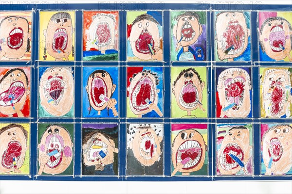 Painted children's pictures