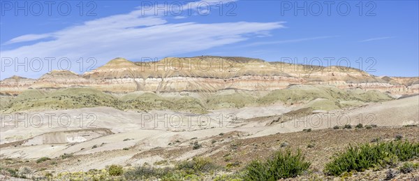 Colorful hills