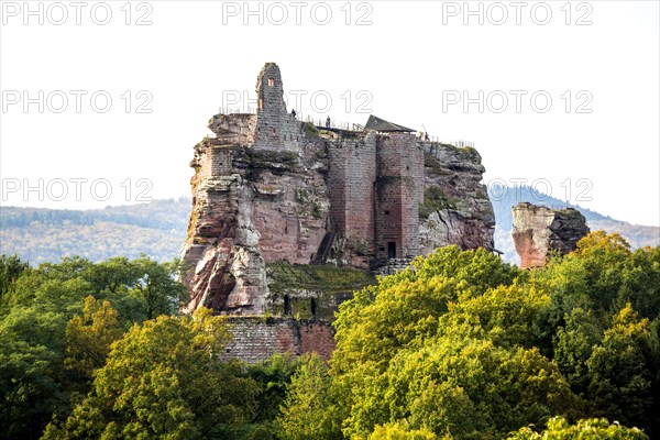 Chateau du Fleckenstein castle ruins