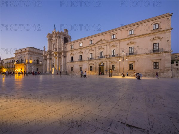 Church of Santa Lucia alla Badia on cathedral square
