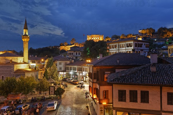 Historic centre at night
