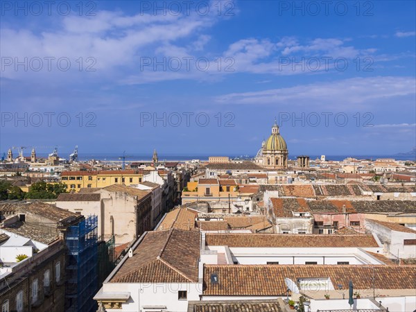 View from the church SS Salvatore across the historic centre