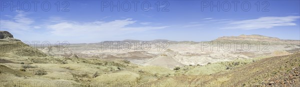 Colorful hills