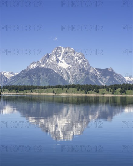 View of Grand Teton National Park from Oxbow Bend