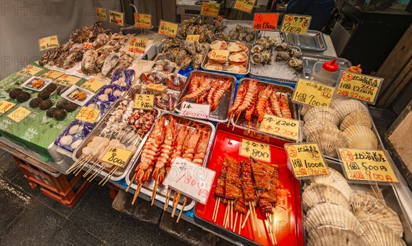Fresh seafood